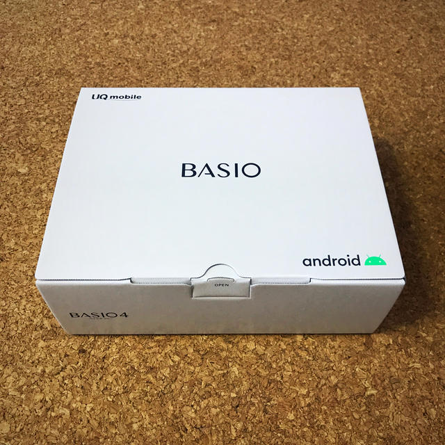 新品未開封　BASIO4