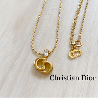 クリスチャンディオール(Christian Dior)のchristian dior クリスチャン　ディオール  ゴールド ネックレス(ネックレス)