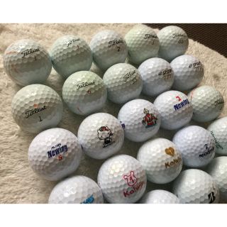 タイトリスト(Titleist)のロストボール Titleist タイトリスト Mix 25球(ゴルフ)