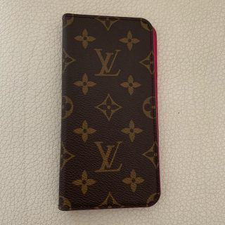 ルイヴィトン(LOUIS VUITTON)の超美品❤️ルイヴィトン　iPhone X S MAX カバーケース　フォリオ(モバイルケース/カバー)