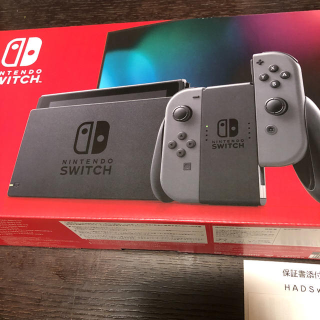 【新品未使】Nintendo Switch ニンテンドー スイッチ 本体 グレー