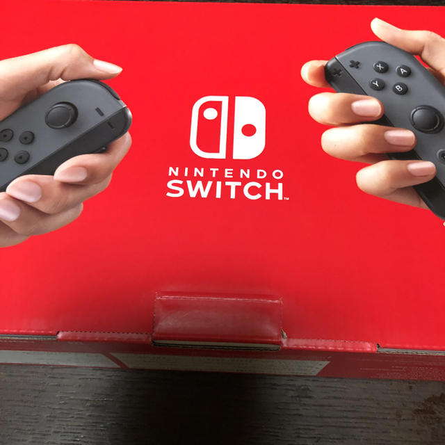 新型 任天堂 スイッチ 本体 グレー Nintendo Switch
