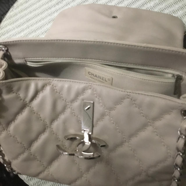 美品】 CHANEL - シャネル チェーンバッグ ピンクベージュ Aira様御