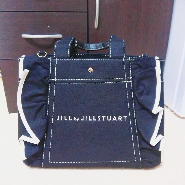 JILLSTUART(ジルスチュアート)のジルバイジルスチュアート リボンフリルトート レディースのバッグ(トートバッグ)の商品写真