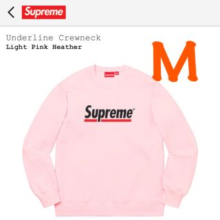 M supreme underline crewneck