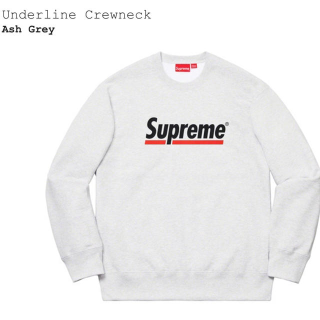 Supreme / Underline Crewneck 1