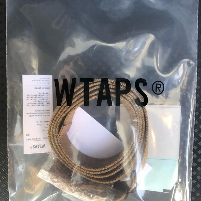 wtaps 20ss ベルト　新品未使用　ブラウン