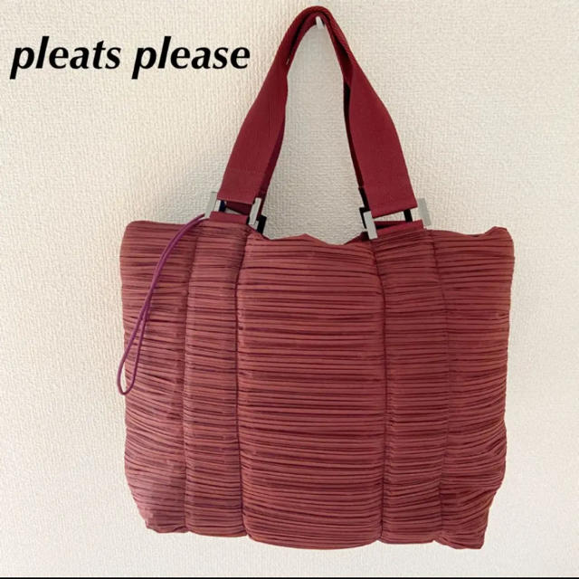 PLEATS PLEASE ISSEY MIYAKE(プリーツプリーズイッセイミヤケ)のpleats please プリーツプリーズ　ハンドバッグ　トートバッグ レディースのバッグ(ハンドバッグ)の商品写真