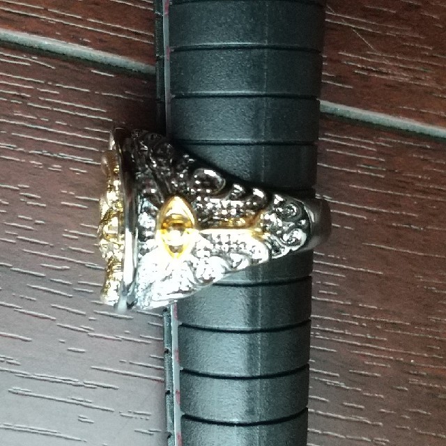 ドラゴンモチーフリング 13号くらい メンズのアクセサリー(リング(指輪))の商品写真