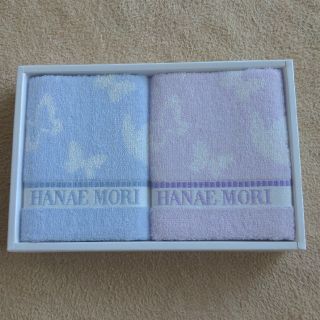 ハナエモリ(HANAE MORI)のHANAE MORI　ハナエモリ　ハンドタオル　2枚セット(タオル/バス用品)