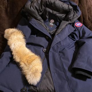 カナダグース(CANADA GOOSE)のカナダグース　jasper  Admiral Blue   Mサイズ(ダウンジャケット)