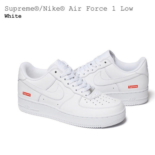 Supreme(シュプリーム)のSupreme®/Nike® Air Force 1 Low 27cm メンズの靴/シューズ(スニーカー)の商品写真