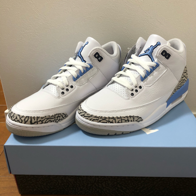 靴/シューズ【26.0cm】NIKE AIR JORDAN 3 UNC