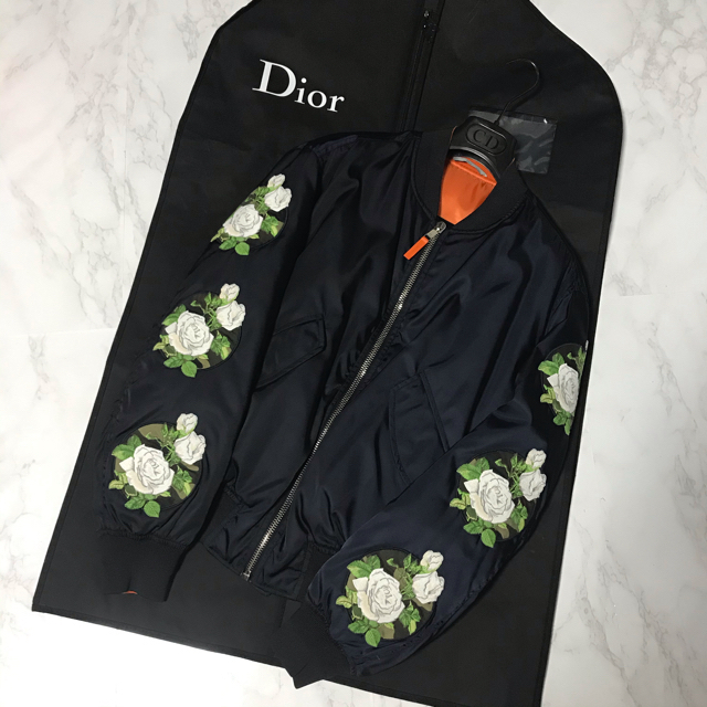 dior homme 16ss 薔薇ブルゾン dior homme 16ss 薔薇ブルゾン