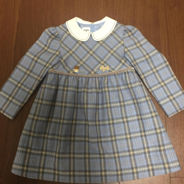 familiar(ファミリア)のfamiliar ワンピース 100 キッズ/ベビー/マタニティのキッズ服女の子用(90cm~)(ワンピース)の商品写真