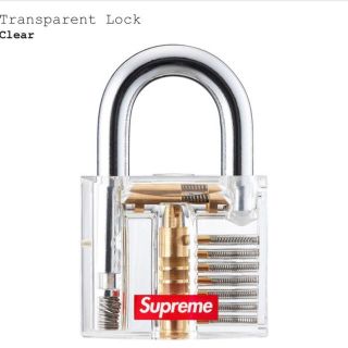 シュプリーム(Supreme)のsupreme transparent rock 南京錠(キーケース)