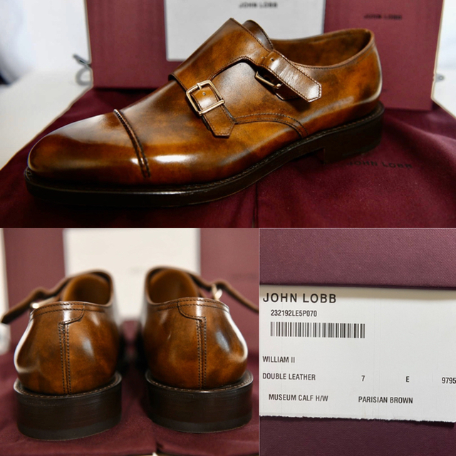 JOHN LOBB(ジョンロブ)の【新品未使用】ジョンロブ　ウィリアム2 UK7E ブラウン JHON LOBB メンズの靴/シューズ(ドレス/ビジネス)の商品写真