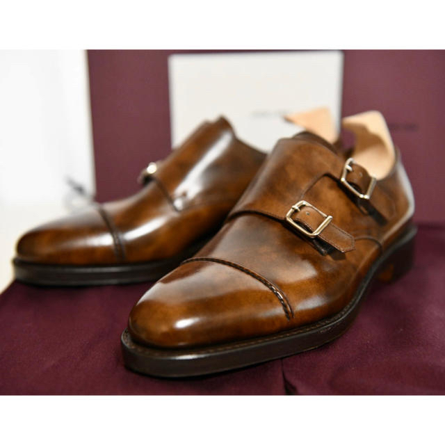 JOHN LOBB(ジョンロブ)の【新品未使用】ジョンロブ　ウィリアム2 UK7E ブラウン JHON LOBB メンズの靴/シューズ(ドレス/ビジネス)の商品写真