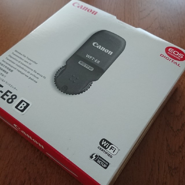 Canon(キヤノン)のワイヤレスファイルトランスミッター WFT-E8B スマホ/家電/カメラのカメラ(デジタル一眼)の商品写真