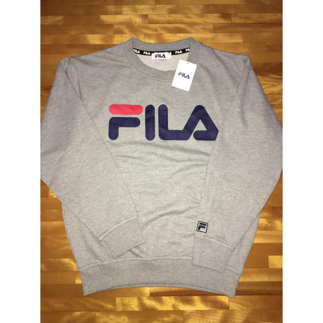 FILA(フィラ)のFILA  トレーナーグレー メンズのトップス(スウェット)の商品写真