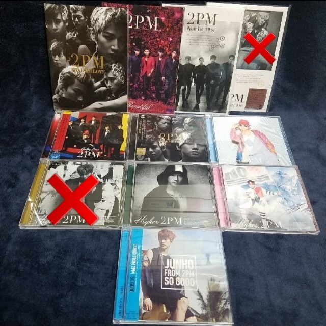 ２PM CD＋DVD 初回生産限定盤　一枚500円