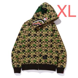 アベイシングエイプ(A BATHING APE)のBAPE X COACH SHARK FULL ZIP HOODIE(パーカー)