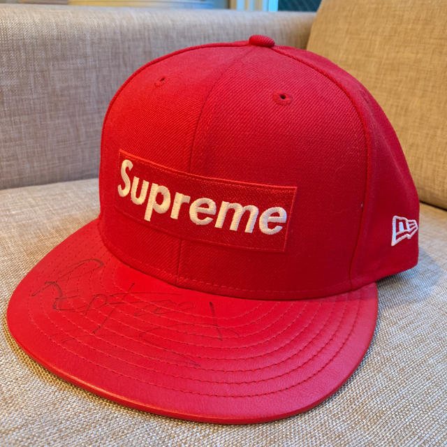 Supreme キャップ LMFAO Red Fooサイン入りストリート