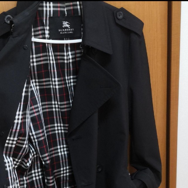 BURBERRY BLACK LABEL(バーバリーブラックレーベル)のきゃりー様専用美品バーバリーブラックレーベルトレンチコー メンズのジャケット/アウター(トレンチコート)の商品写真