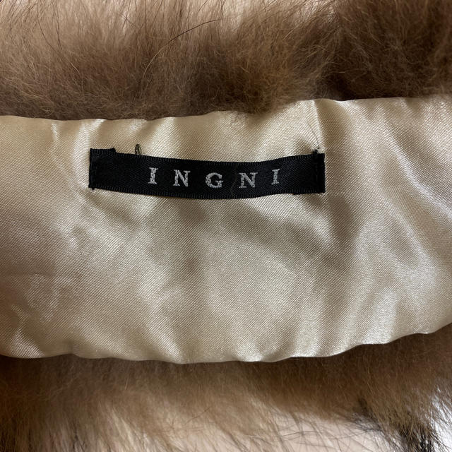 INGNI(イング)のINGNI フェイクファーティペット レディースのファッション小物(マフラー/ショール)の商品写真
