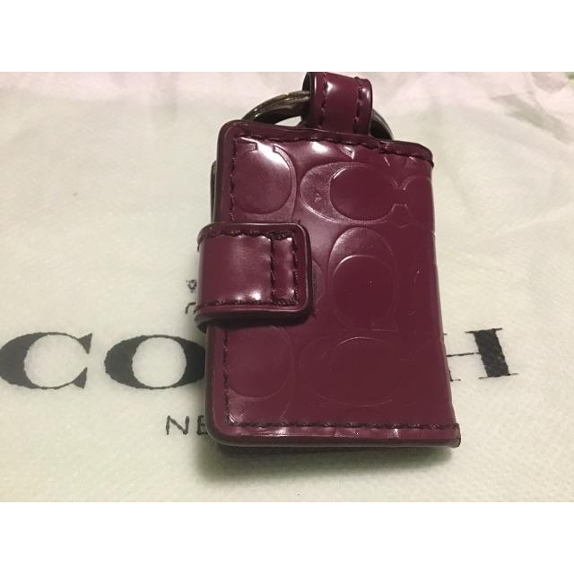 COACH(コーチ)のお値下げ！コーチキーホルダー中古品美品 レディースのファッション小物(キーホルダー)の商品写真