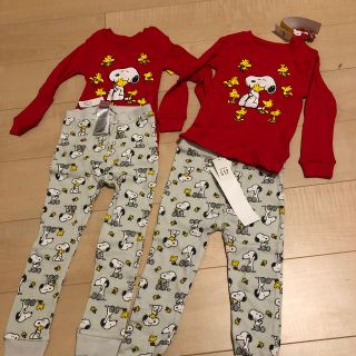 ギャップキッズ(GAP Kids)のギャップ　スヌーピーパジャマ　2組(パジャマ)