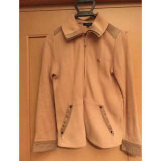 バーバリー(BURBERRY)のBURBERRY ジップアップ　ニット　M(ニット/セーター)