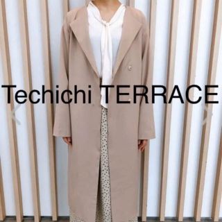 テチチ(Techichi)のテ　チチ　トレンチコート　ベージュ(トレンチコート)