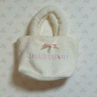 ジルスチュアート(JILLSTUART)のジル♡限定モコモコミニバッグ♡(トートバッグ)