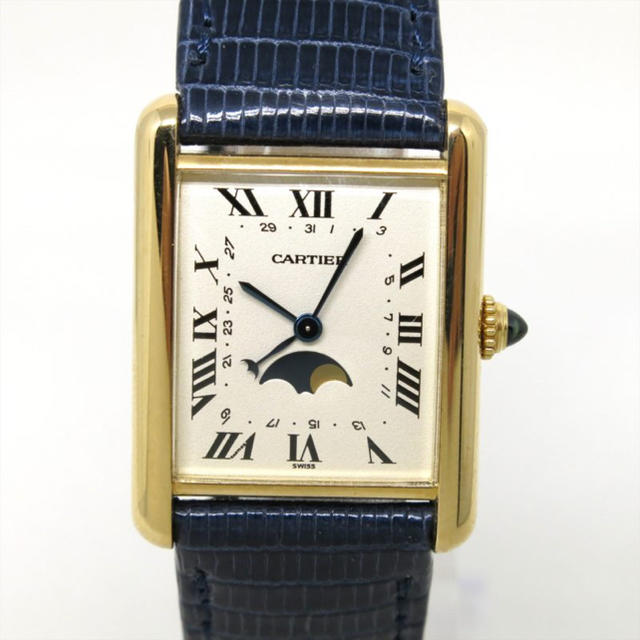 Cartier - 美品 カルティエ Cartie マストタンクムーンフェイズ 腕時計の通販 by Balocco's shop｜カルティエならラクマ