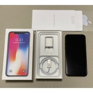 アップル(Apple)のぶらぶらりさん専用　iPhone X Space (スマートフォン本体)