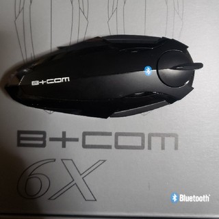 B+COM 6X ビーコム6X 使用回数3回(ヘルメット/シールド)