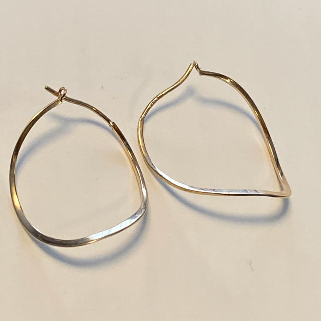 COCOSHNIK ココシュニック カットボールシャンデリアピアス K10WG