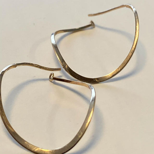COCOSHNIK ココシュニック カットボールシャンデリアピアス K10WG