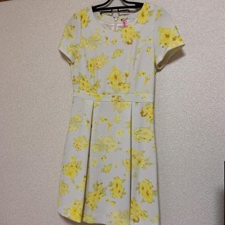 プロポーションボディドレッシング(PROPORTION BODY DRESSING)のプロポーション　花柄ワンピース(ひざ丈ワンピース)