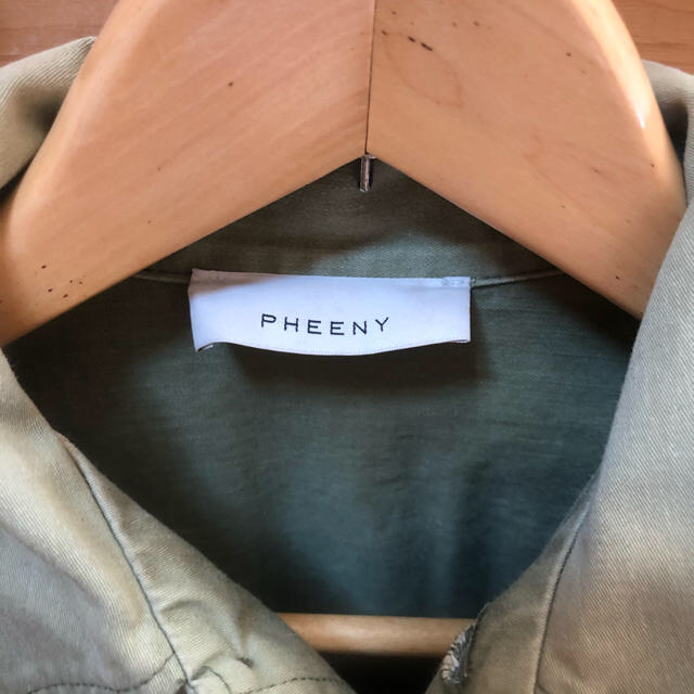 PHEENY(フィーニー)のpheeny フィーニー　ミリタリジャケット レディースのジャケット/アウター(ミリタリージャケット)の商品写真