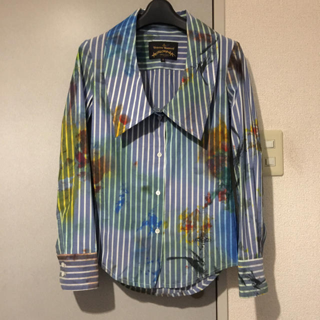 Vivienne Westwood(ヴィヴィアンウエストウッド)のインポート Anglomania art lover shirt レディースのトップス(シャツ/ブラウス(長袖/七分))の商品写真