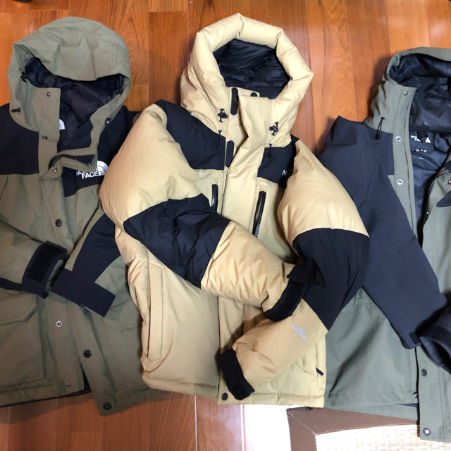 THE NORTH FACE(ザノースフェイス)の【中古】north face 三点セット バルトロ ダウンコート マンライ メンズのジャケット/アウター(ダウンジャケット)の商品写真