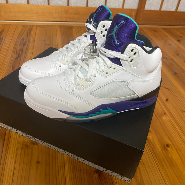 AIR Jordan5 レトロ グレープ