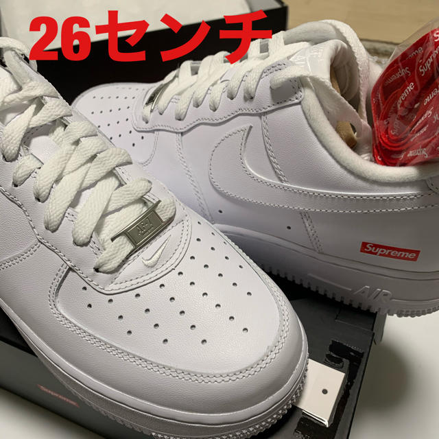 NIKE Supreme エアフォース1 26センチ - スニーカー