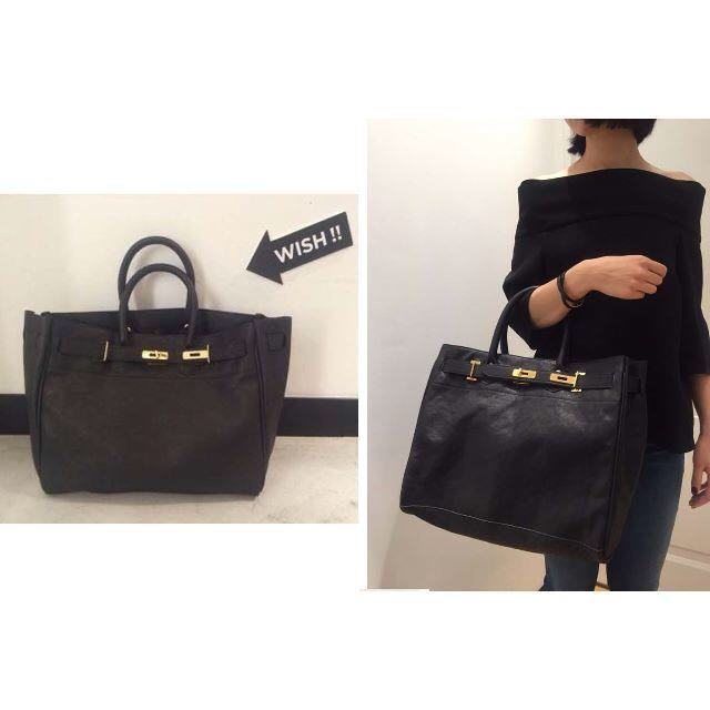 Deuxieme Classe　SITA PARANTICA バッグ 　黒 L