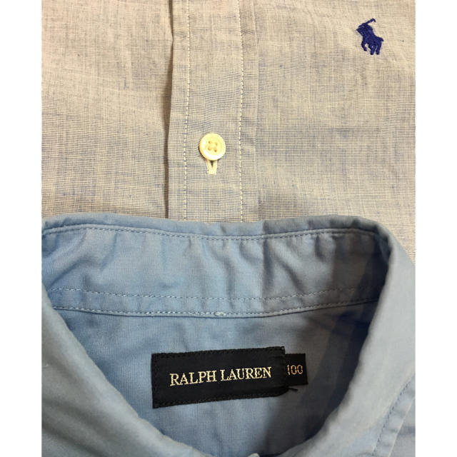 POLO RALPH LAUREN(ポロラルフローレン)の2枚セット ラルフローレン シャツ 100 キッズ/ベビー/マタニティのキッズ服男の子用(90cm~)(ドレス/フォーマル)の商品写真