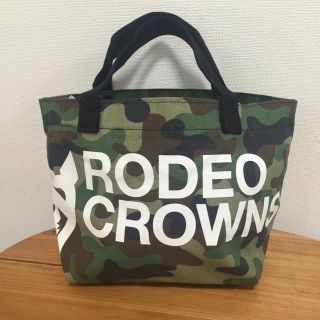 ロデオクラウンズ(RODEO CROWNS)の新品RODEOミニトート♡迷彩♡(トートバッグ)