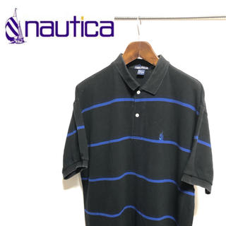 ノーティカ(NAUTICA)のnautica ノーティカ ボーダー ワンポイント ポロシャツ(ポロシャツ)