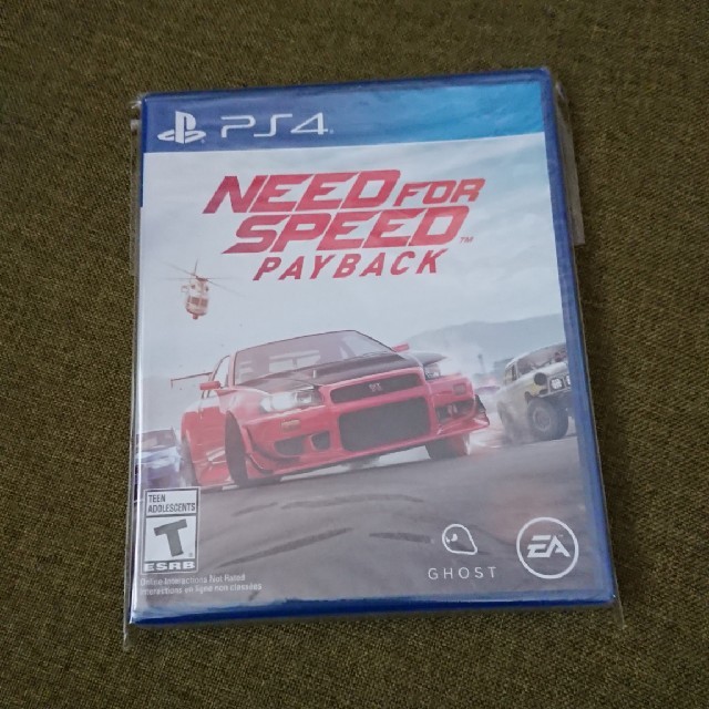 PlayStation4(プレイステーション4)のNeed for Speed payback PS4 北米版 エンタメ/ホビーのゲームソフト/ゲーム機本体(家庭用ゲームソフト)の商品写真